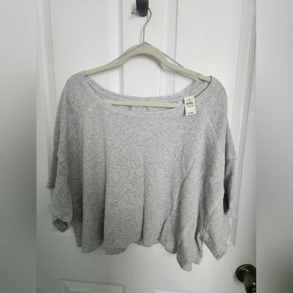 NWT Aerie Waffle Crop Top